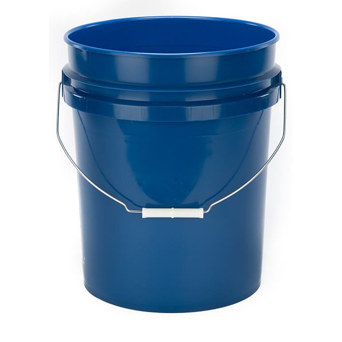 5 Gallon Blue Plastic Buckets – 6-Pack BPA-Free Food Grade Pails – No Lids Included – USA Made - View #9