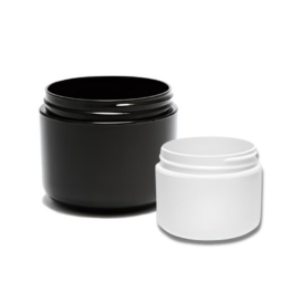 Plastic Double Wall Jars 