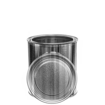 1/2 Gallon Metal Paint Can with Lid - Unlined