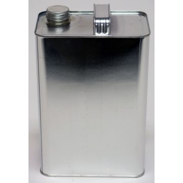 1 Gallon F-Style Metal Can with Screw Top - 1 1/4 Inch Alpha
