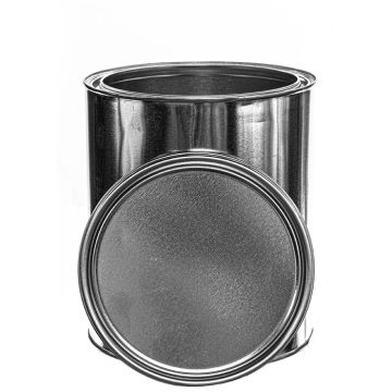 1 Gallon Metal Paint Can with Lid - Unlined