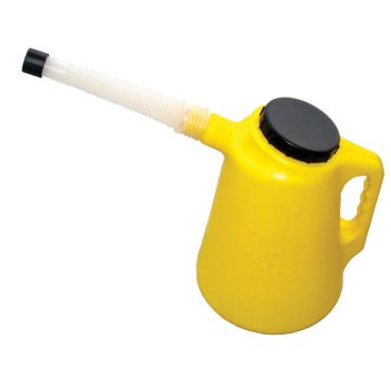 5 Quart Polyethylene Measure with Flexible Spout