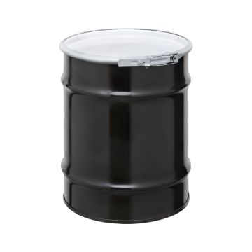 10 Gallon UN Rated Steel Drum With Plain Quick Lever Cover