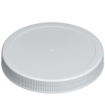 White Polypropylene Screw Caps - 100 mm