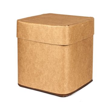 15 Gallon UN Rated Square Fiber Drum with Fiber Cover