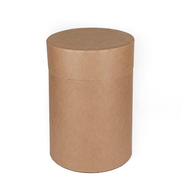 30 Gallon UN Rated Open Head Round Fiber Drum with Fiber Cover