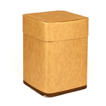 10 Gallon UN Rated Square Fiber Drum with Fiber Cover