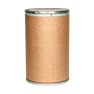 20 Gallon Fiber Drum with Lock-Rim Metal Cover - UN Rated