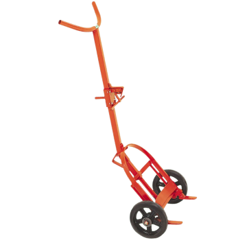 Challenger Self-Standing Drum Truck, Polyolefin Wheels