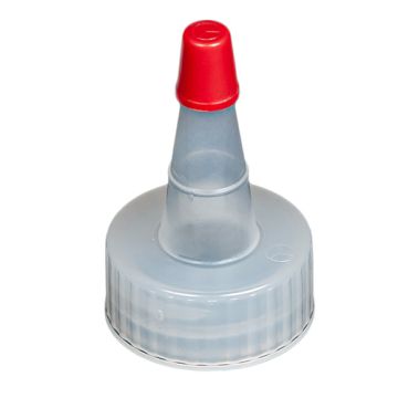 Dispensing Cap Yorker Spout Red Top- 24 mm