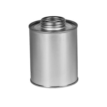 1 Pint Round Screw Top Metal Can