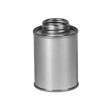 1/4 Pint Round Screw Top Metal Can
