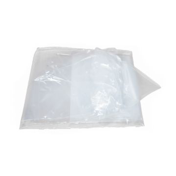 15 Gallon LDPE Clear Round Bottom Keg Liner - 4 mil 25x40 FDA Compliant