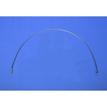 Dual 1/4 Inch Terminals and 5 ft Stainless Steel Cable