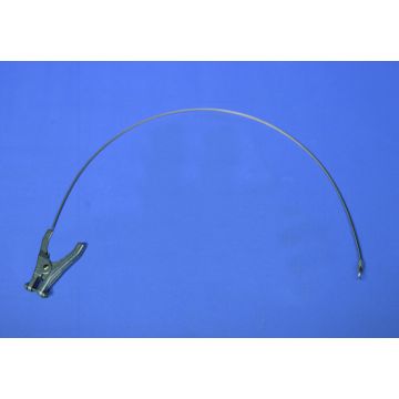 Plier Clamp and 1/4 Inch Terminal on 10 ft Stainless Steel Cable