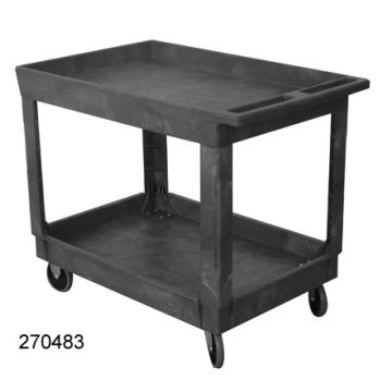 Standard Plastic Service Cart - 25 Inch Wide