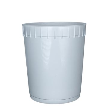 3 Gallon Ice Cream Pail - White