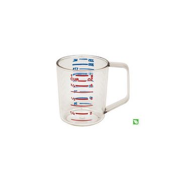 8 Ounce Bouncer® Measuring Cups - Clear Polycarbonate