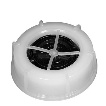 Pail screw cap with flexspout