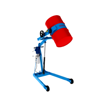 MORSE® Drum Handler - Power Lift, Manual Tilt - 96 Inch Pour Height
