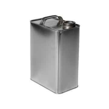 1 Gallon F-Style Oblong Metal Can - 1 1/4 Inch Alpha