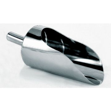 2 Quart Stainless Steel Scoop