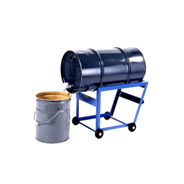 15 Gallon Drum Cradle, Polyolefin Wheels - 500 lb. Capacity