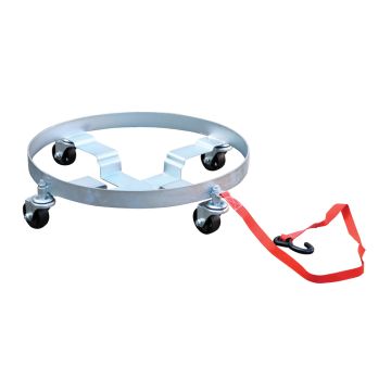 Four-Tier Drum Dolly - Cast Iron Casters