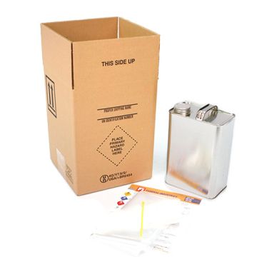 Air Packaging for Hazardous Materials With One - 1 Gallon F-Style Can