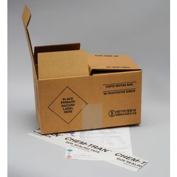 HAZMAT Shipper Box Holds Two - 1 Gallon Paint Cans