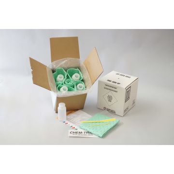 HAZMAT Packaging With Four - 8 Ounce Nalgene® Bottles