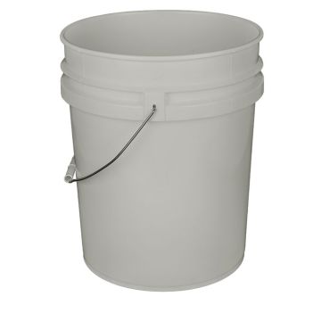 5 Gallon FLEXSPOUT&reg; Open Head Plastic Pail - Natural