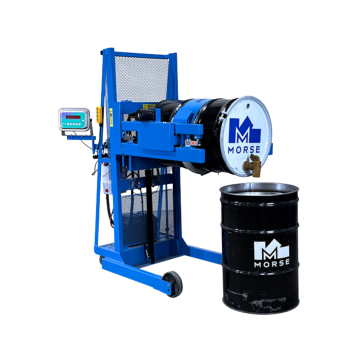 MORSE® Vertical Lift Drum Pourer - With Scale