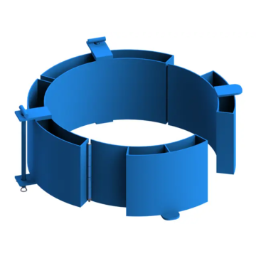 Drum Diameter Adapter - Carbon Steel - Fits 30 Gallon Steel Drum