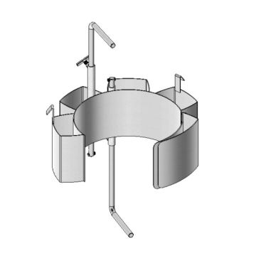 MORSE® Karrier Diameter Adapter - Stainless Steel