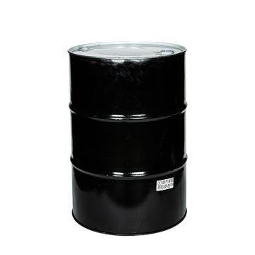 55 Gallon Tight Head Reconditioned Steel Drum - Black, UN Rated, Unlined