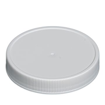 White Polypropylene Screw Caps - 63 mm