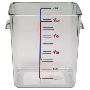 8 Quart Square Plastic Container -  Rubbermaid® Food Storage