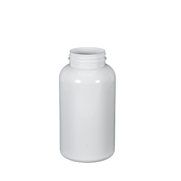 HDPE White Wide Mouth Bottle - 625cc