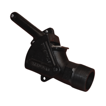 2 Inch NPT Inlet Cast Iron Self-Closing Long Handle Gate Valve 