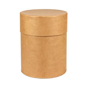 16 1/2 Gallon UN Rated Open Head Round Fiber Drum with Fiber Cover