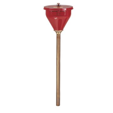 Justrite® Safety Funnel With 32 Inch Flame Arrester