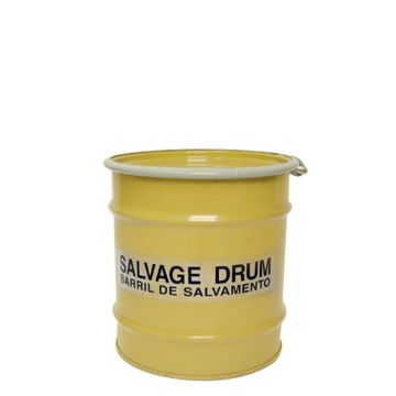 8 Gallon Steel Salvage Drum - Unlined