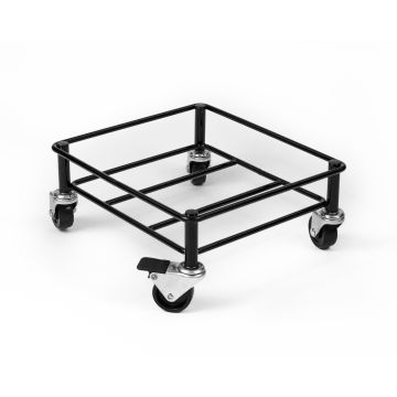 Square Steel Pail Dolly for 5 Gallon Rectangular Pails
