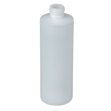 Plastic Round Cylinder Bottle &ndash; 8 oz.