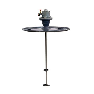 Direct Drive Drum Lid Mixers - 3/4 HP Air -2 Props 4 Inch Diameter