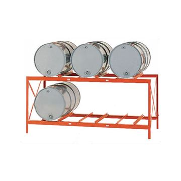 Permanent Storage Rack 6 Drums Horizontal Storage