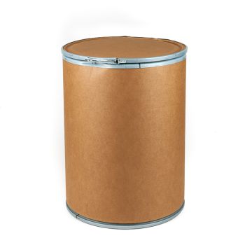 47 Gallon Open Head Round Fiber Drum with Lever Lock