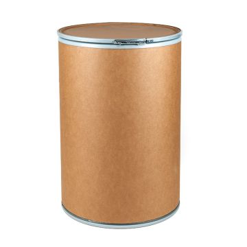 55 Gallon Open Head Round Fiber Drum with Lever Lock