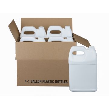 1 Gallon F-Style HDPE 4 Bottles with Shipping Box